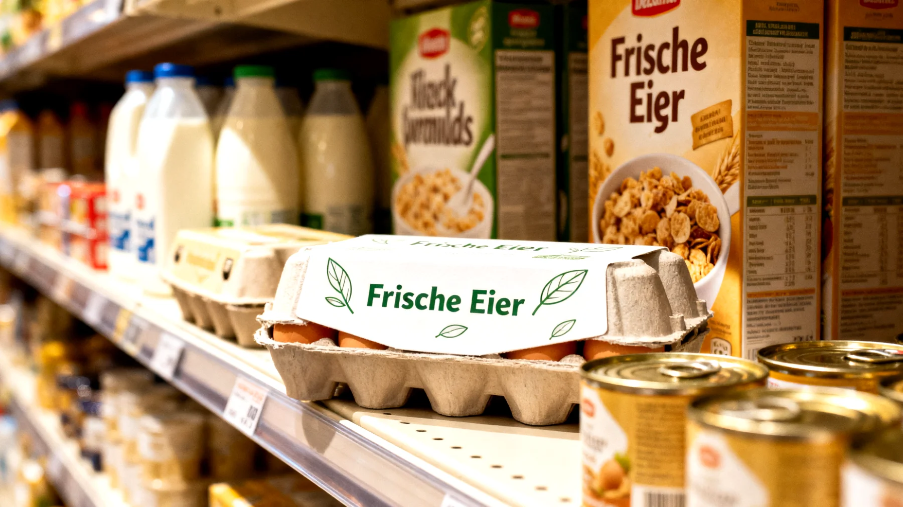 Frische Eier"