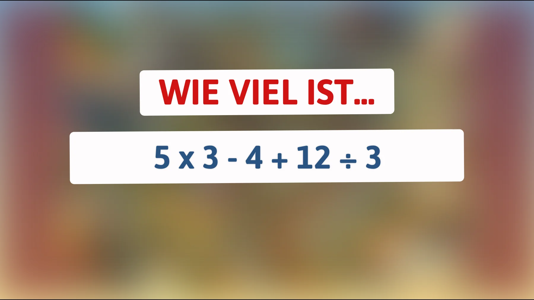 Nur für kluge Köpfe: Dieses Mathe-Rätsel bringt dein Gehirn zum Rauchen – kannst du es lösen?"